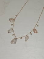 Abbreviated Cone Shell Piece Charm Necklace