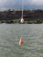 Cone Shell Lariat Necklace