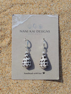 Hebrew Cone Shell Huggies