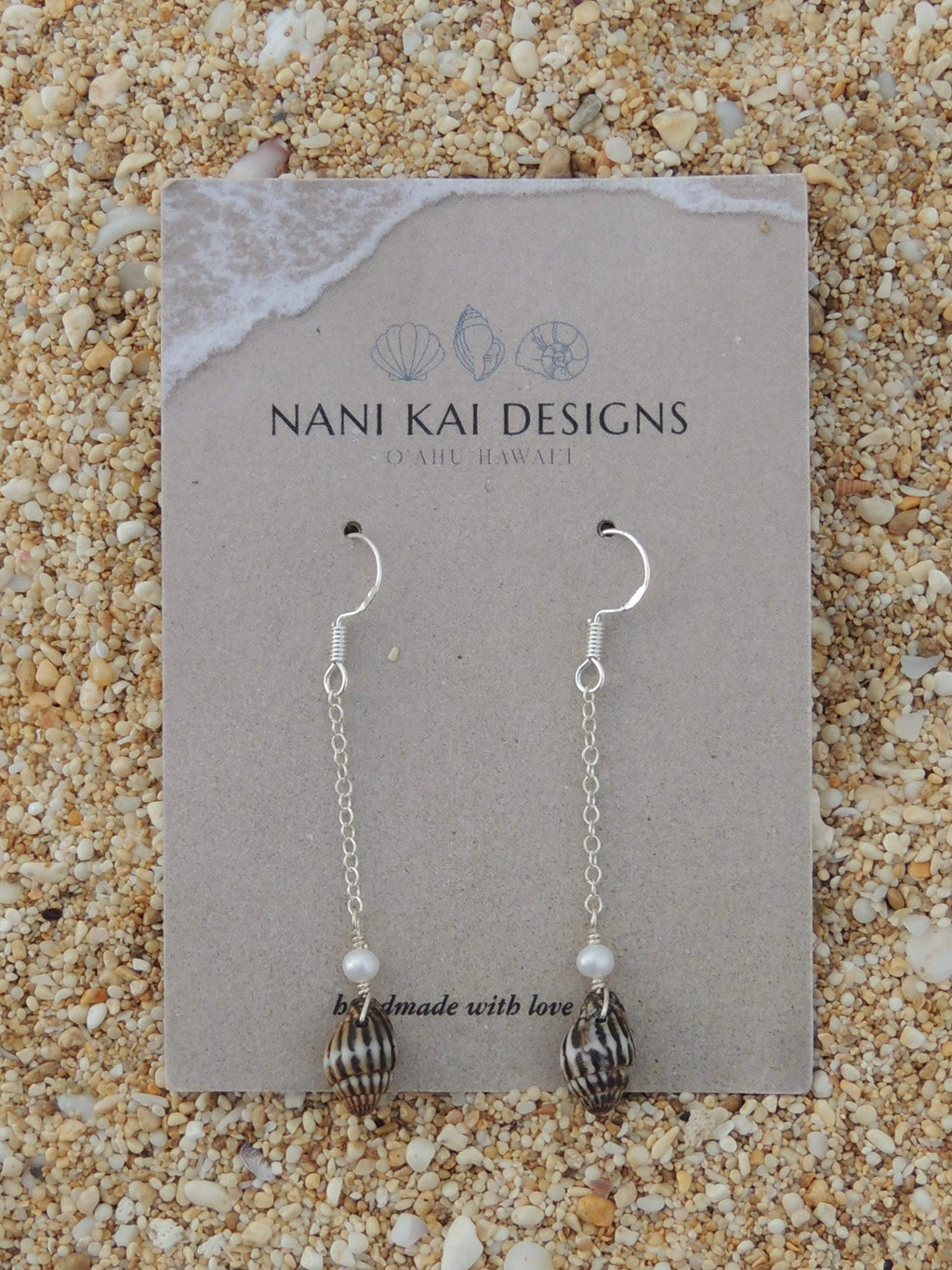 Shell Chain Earrings