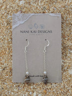 Shell Chain Earrings