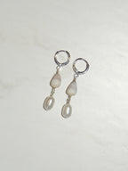 Cone Shell / White Pearl Huggies