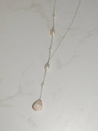Cone Shell / One-Sided Pearl Necklace
