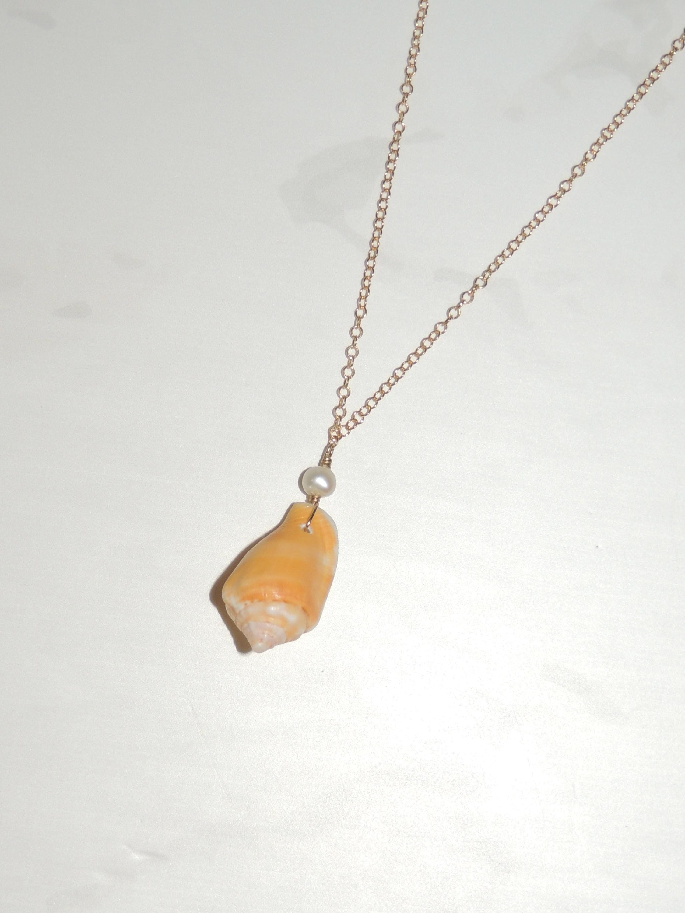 Stromb Shell Necklace