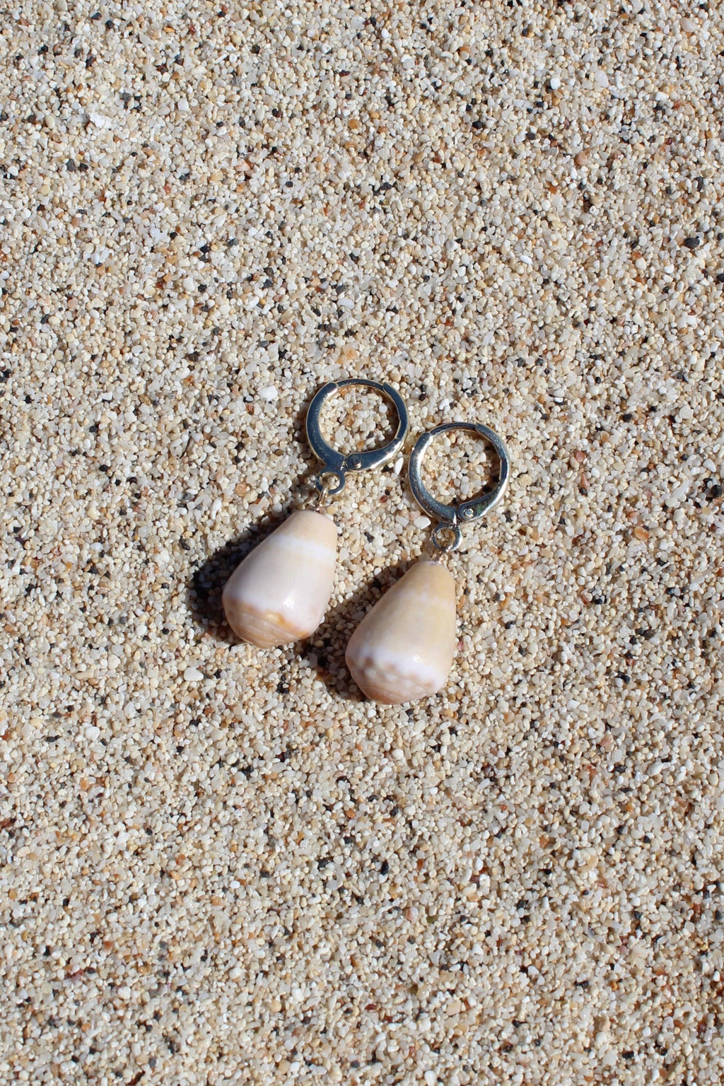 Pastel Cone Shell Huggies