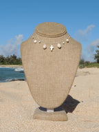 Pearl Cross / White Shell Choker