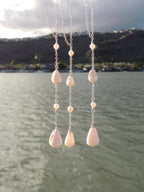 Cone Shell Lariat Necklace