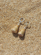 Olive Green Cone Shell Huggies