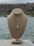 Stromb Shell Lariat Necklace