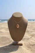 Granulated Cowrie Shell Necklace