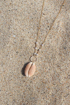 Granulated Cowrie Shell Necklace