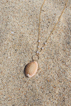Granulated Cowrie Shell Necklace