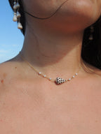 Hebrew Cone Shell Choker Necklace