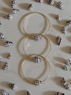 Hebrew Cone Shell Bangle