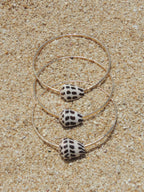 Hebrew Cone Shell Bangle