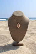 Granulated Cowrie Shell Necklace