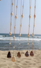 One-Sided Pearl Necklace