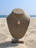 Granulated Cowrie Shell Necklace
