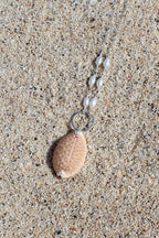 Granulated Cowrie Shell Necklace
